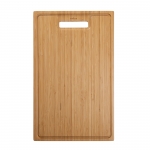 Organic Solid Bamboo Cutting Board for Kitchen Sink 19.5