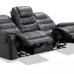 Magnus Charcoal Power Reclining Sofa