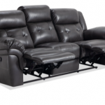 Navigator Gray Manual Reclining Sofa