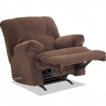 Leo Chocolate Manual Rocker Recliner