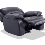 Olympus Gray Power Recliner