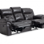 Navigator Gray Manual Reclining Sofa