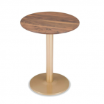 Tyrell Brown & Gold Bistro Table