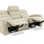 Echo Pearl Leather Power Reclining Sofa