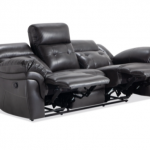 Navigator Gray Manual Reclining Sofa