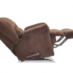 Leo Chocolate Manual Rocker Recliner