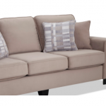 Julie 90'' Taupe Sofa