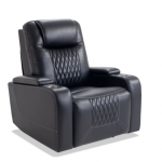 Showtime Black Home Theater Power Recliner