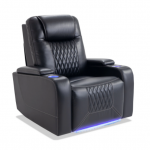 Showtime Black Home Theater Power Recliner