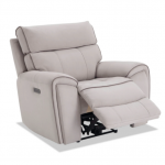 Contempo Gray Power Recliner