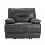 Pacifica Breathable Slate Power Recliner