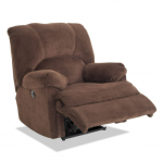 Leo Chocolate Power Recliner