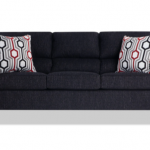 Calvin Onyx Black Sofa