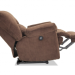 Leo Chocolate Power Recliner