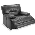 Pacifica Breathable Slate Power Recliner