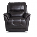 Turbo Brown Leather Power Recliner