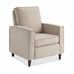 Jessie Beige Push Back Recliner