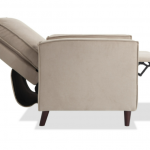 Jessie Beige Push Back Recliner