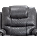 Magnus Charcoal Power Recliner