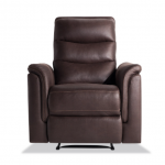 Forte Brown Power Recliner