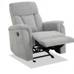 Brady Silver Glider Recliner