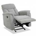 Brady Silver Glider Recliner