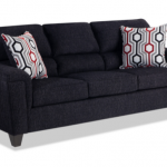 Calvin Onyx Black Sofa