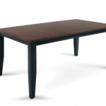 Blake Cherry & Black Dining Table