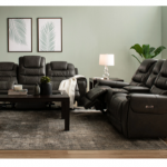 Magnus Charcoal Power Reclining Sofa