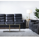 Forte Gray Power Reclining Sofa