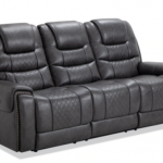 Magnus Charcoal Power Reclining Sofa