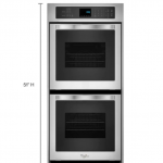 23.75-in Double Electric Wall Oven 
