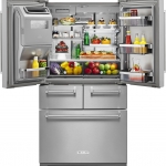 KitchenAid - 25.8 Cu. Ft. 5-Door French Door Refrigerator - Stainless steel