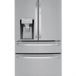 LG - 29.5 Cu. Ft. 4-Door French Door Refrigerator with Door-in-Door and Craft Ice - Stainless steel