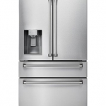 Thor Kitchen - 21.6-cu ft Professional French Door Refrigerator with Ice and Water Dispenser, Counter Depth - Stainless steel