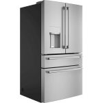 Café - 27.6 Cu. Ft. 4-Door French Door Refrigerator - Brushed stainless steel