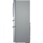 Bosch - 800 Series 21 Cu. Ft. 4-Door French Door Counter-Depth Smart Refrigerator - Stainless steel