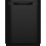 GE - Top Control Built-In Dishwasher with 3rd Rack, Dry Boost, 50 dBa - Black