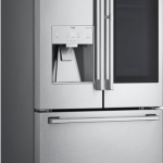 LG - STUDIO 23.5 Cu. Ft. French Door Counter-Depth Smart Refrigerator with Craft Ice - Stainless steel