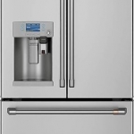 Café - 27.8 Cu. Ft. French Door Refrigerator with Keurig Brewing System - Stainless steel