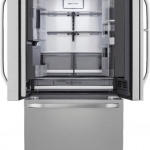 LG - STUDIO 23.5 Cu. Ft. French InstaView Door-in-Door Counter-Depth Refrigerator with Craft Ice - Stainless steel
