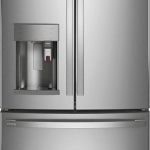 GE Profile - 22.1 Cu. Ft. French Door Counter-Depth Smart Refrigerator with Keurig K-Cup Brewing System - Fingerprint resistant stainless steel