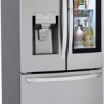 LG - 29.7 Cu. Ft. French InstaView Door-in-Door Refrigerator with Craft Ice - Stainless steel