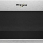 Whirlpool - 1.1 Cu. Ft. Low Profile Over-the-Range Microwave Hood Combination - Stainless steel