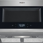 Whirlpool - 1.9 Cu. Ft. Convection Over-the-Range Microwave - Stainless steel