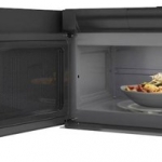 Haier - 1.6 Cu. Ft. Over-the-Range Microwave with Sensor Cooking and Built-In Wi-Fi - Fingerprint Resistant Black Stainless