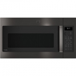 GE Profile - 1.7 Cu. Ft. Convection Over-the-Range Microwave with Sensor Cooking - Fingerprint Resistant Black Stainless