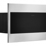 Whirlpool - 1.1 Cu. Ft. Built-In Microwave with Standard Trim Kit - Stainless steel