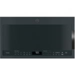 GE Profile - 2.1 Cu. Ft. Over-the-Range Microwave with Sensor Cooking - Black slate