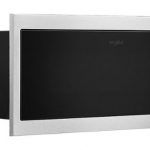 Whirlpool - 1.1 Cu. Ft. Built-In Microwave with Slim Trim Kit - Stainless steel